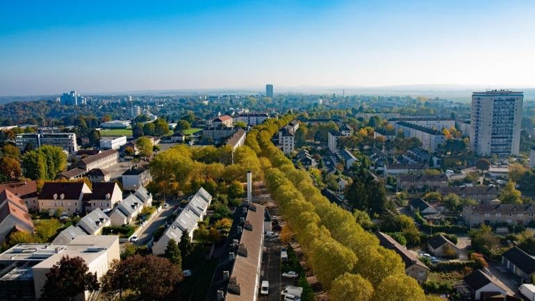 Toiture de la ville de creil